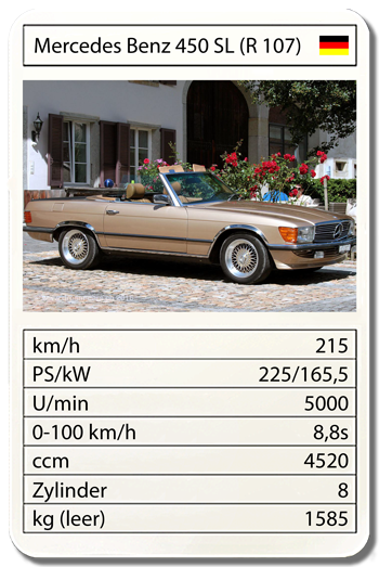 Mercedes Benz 450 SL (R 107)