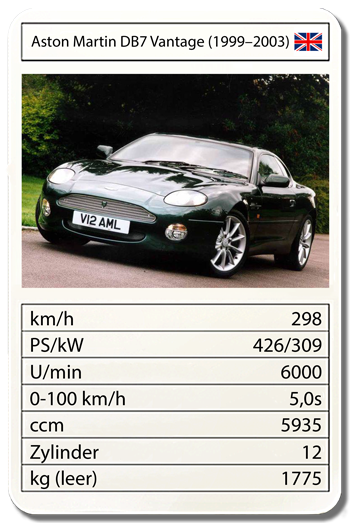 Aston Martin DB7 Vantage (1999-2003)
