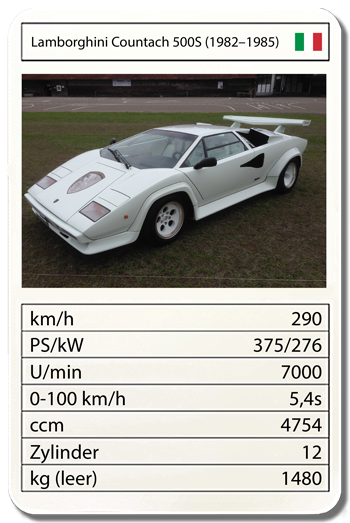 Lamborghini Countach 500S (1982–1985)