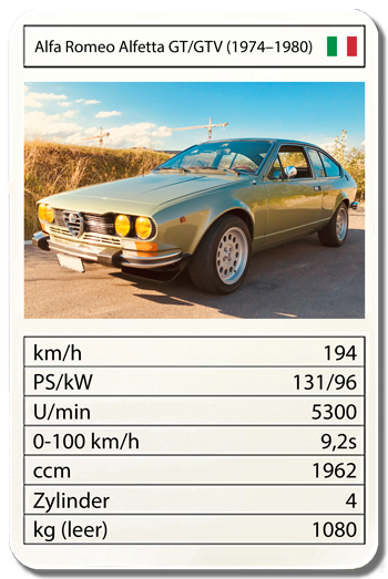 Alfa Romeo Alfetta GT/GTV (1974–1980)