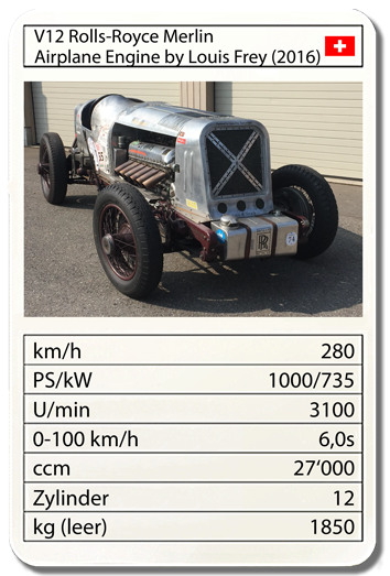 V12 Rolls-Royce Merlin Airplane Engine by Louis Frey (2016)