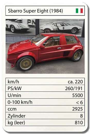 Sbarro Super Eight (1984)