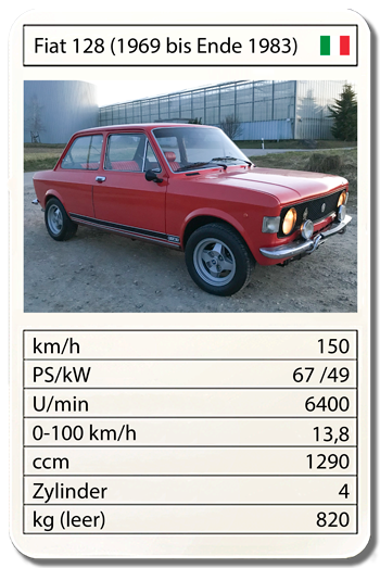 Fiat 128 (1969 bis Ende 1983)