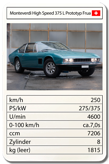 Monteverdi High Speed 375 L Prototyp Frua (1967-1968)