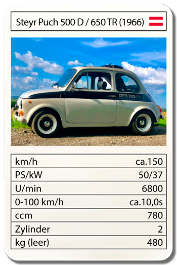 Steyr Puch 500 D / 650 TR (1966)