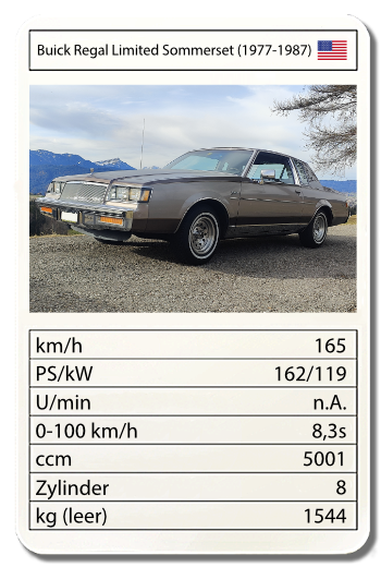 Buick Regal Limited Sommerset (1977-1987)